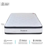 Colchón Ortopédico AO Premium doble Pillow y Lámina Cassata - Imagen 3