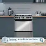Estufa de piso a Gas 76 cm Inox Mabe | EMC30KXX-6 - Imagen 6