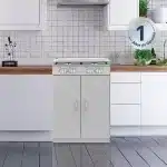 Estufa de piso a Gas 52 cm Inox Centrales| CCC20GTGXN-6 - Imagen 3