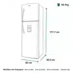 Nevera Convencional 320L Mabe | RMC320FACG - Imagen 5