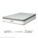 Colchón Ortopédico AO Active con Pillow Superior de Alta Firmeza