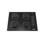 Cubierta de Empotrar 60cm Vidrio Templado Negra Mabe | CMG6044V0 - Imagen 2