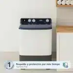 Lavadora Semiautomática Propela 13 Kg Blanca Mabe| LMD3123HBAB0 - Imagen 8