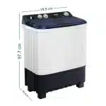 Lavadora Semiautomática Propela 13 Kg Blanca Mabe| LMD3123HBAB0 - Imagen 3